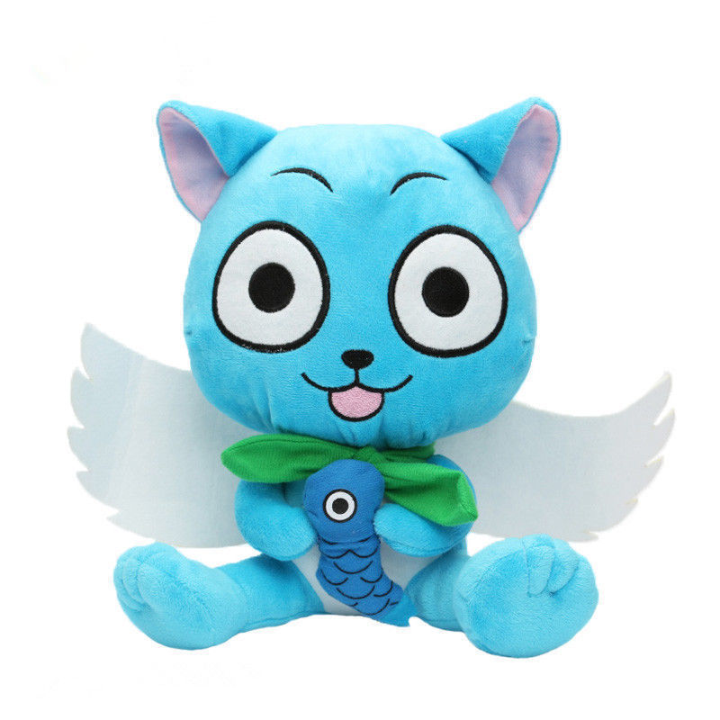 happy cat plush